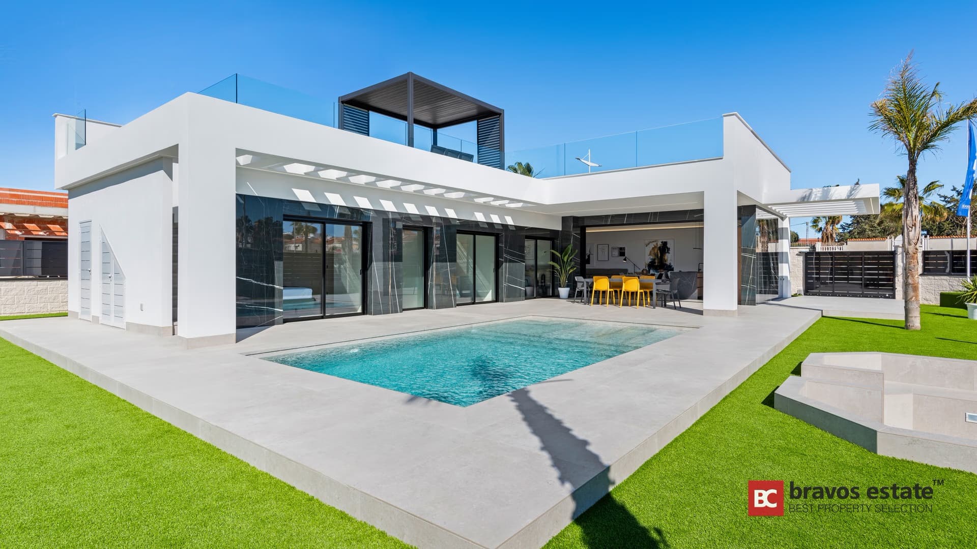 Новая вилла, 3 спальни в Альгорфа 1