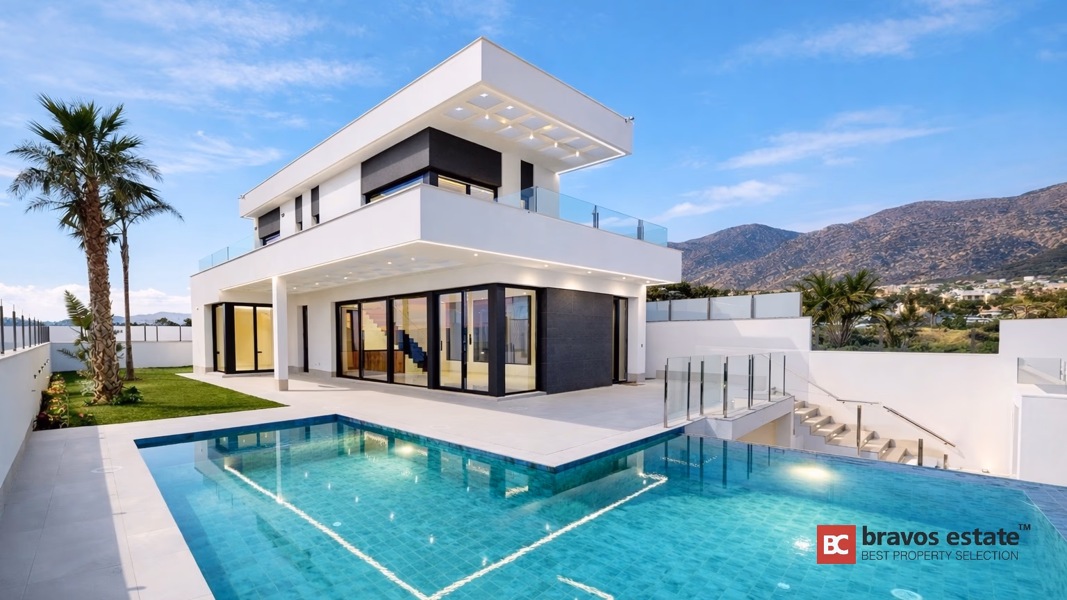 Новая вилла, 3 спальни в Финестрате 1