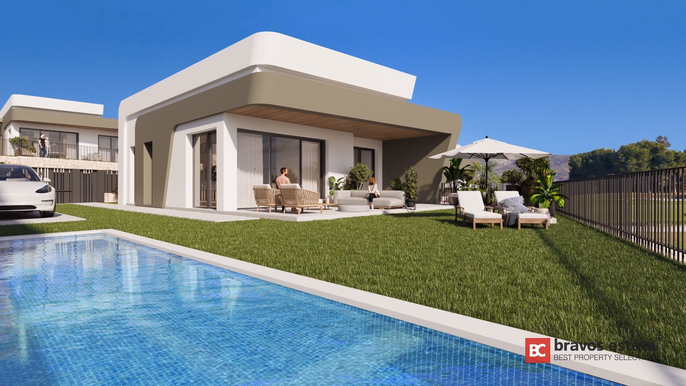 The Village Bonalba Green — Отдельно стоящие виллы с 3 спальнями на территории гольф-клуба Bonalba Golf, Mutxamel 1