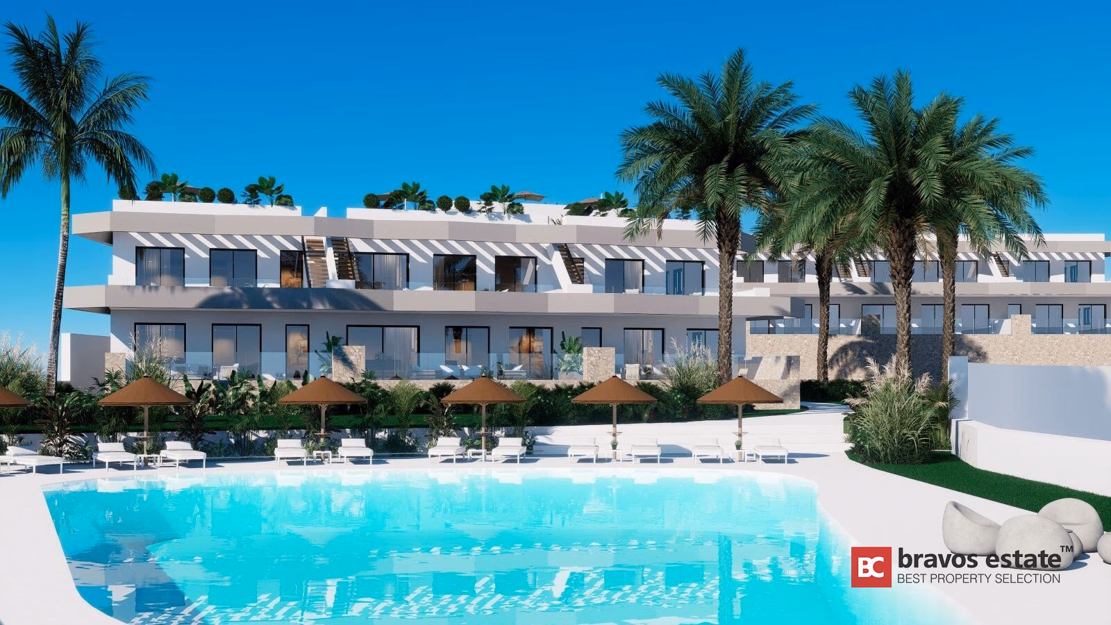 Luz 2 — Bungalow de 3 dormitorios con vistas al mar en Finestrat, Costa Blanca 1