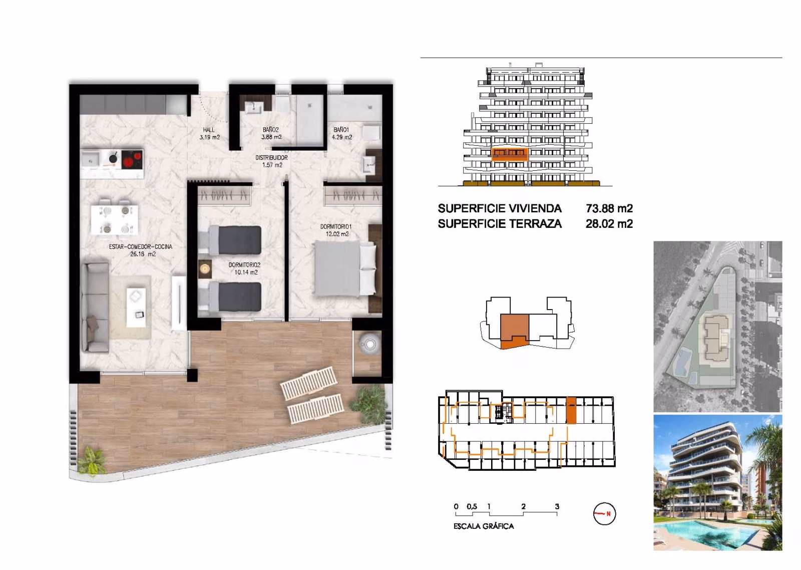 New Build 2-Bedroom Apartment in Guardamar del Segura - 12