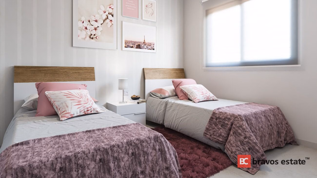 Новое бунгало, 2 спальни в Бусоте · 90 m² - 10