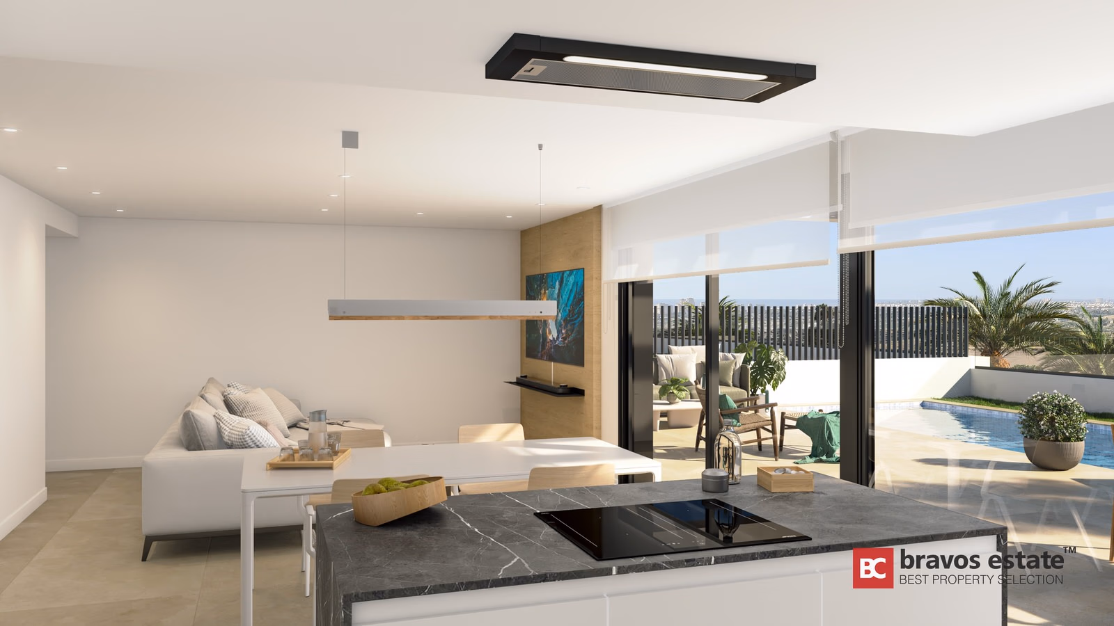 La Cotoveta — villas de una planta con piscina en Mutxamel - 8