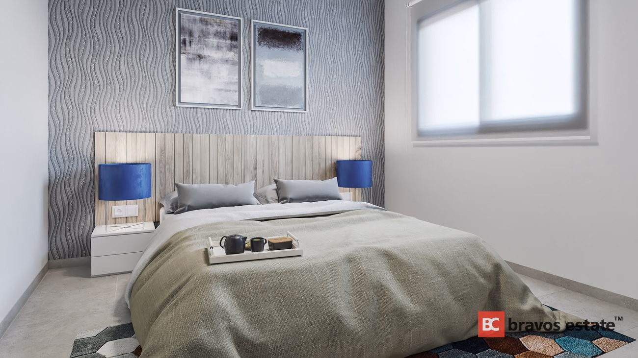 Новое бунгало, 2 спальни в Бусоте · 90 m² - 12