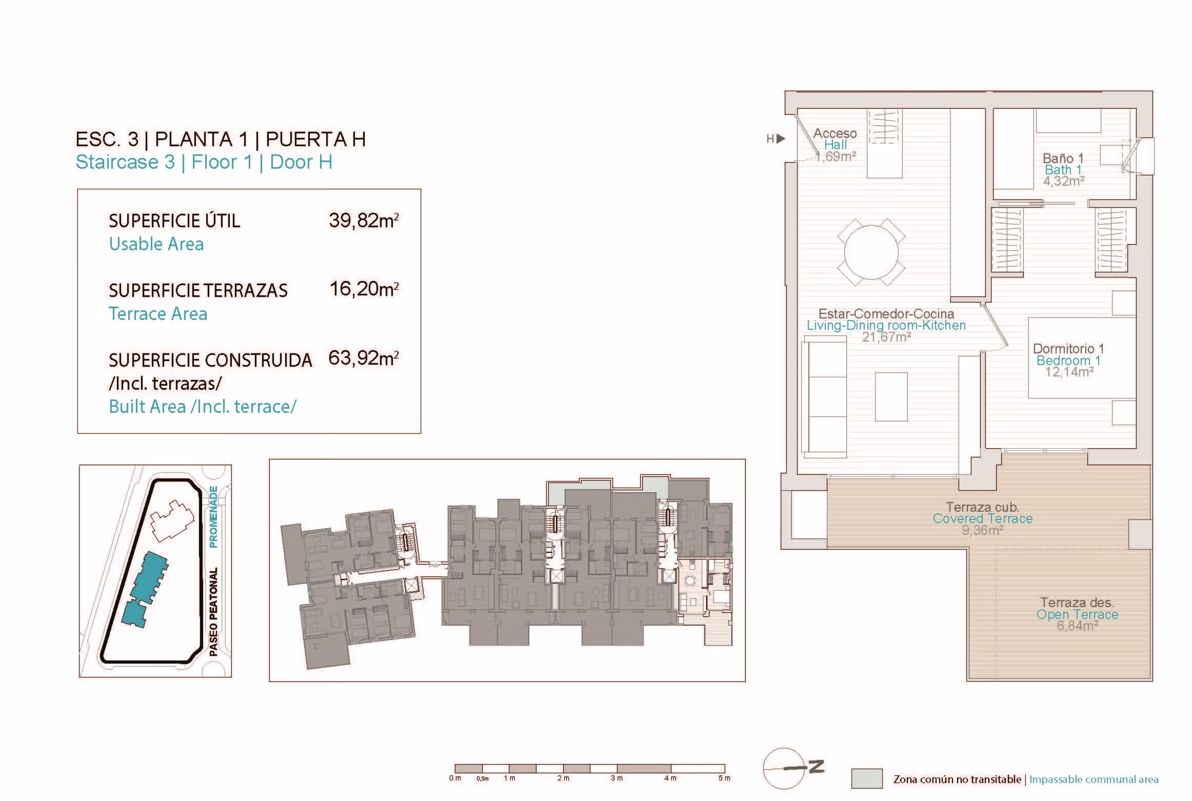 Seafront 1-Bedroom Apartment in Villajoyosa · 63 m² - 14
