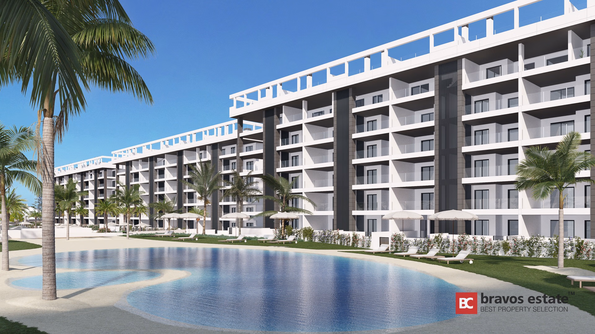 Beachside 2-Bedroom Apartment in La Mata 1