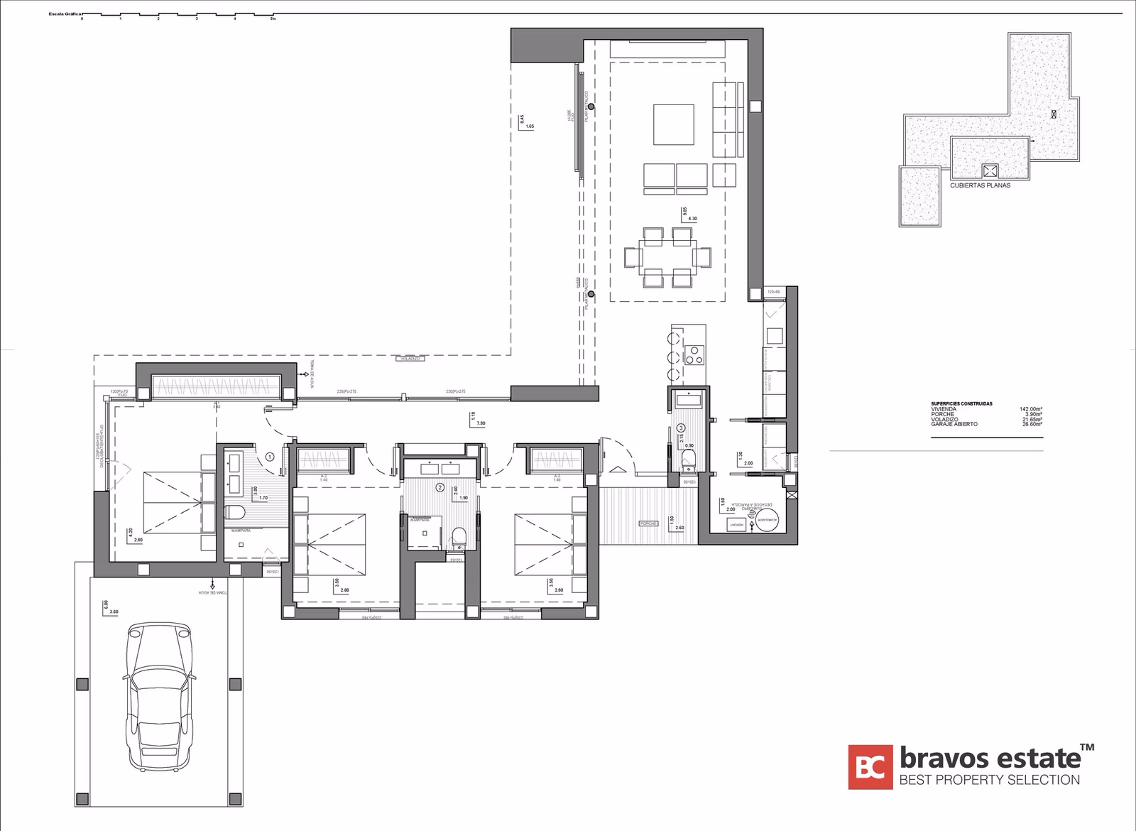 Villa Espaciosa de 3 Dormitorios en Cumbre del Sol · Ref 1965 - 11
