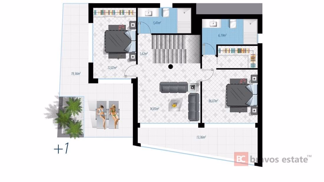 Новая вилла, 3 спальни в Сьюдад-Кесаде · 160 m² - 7