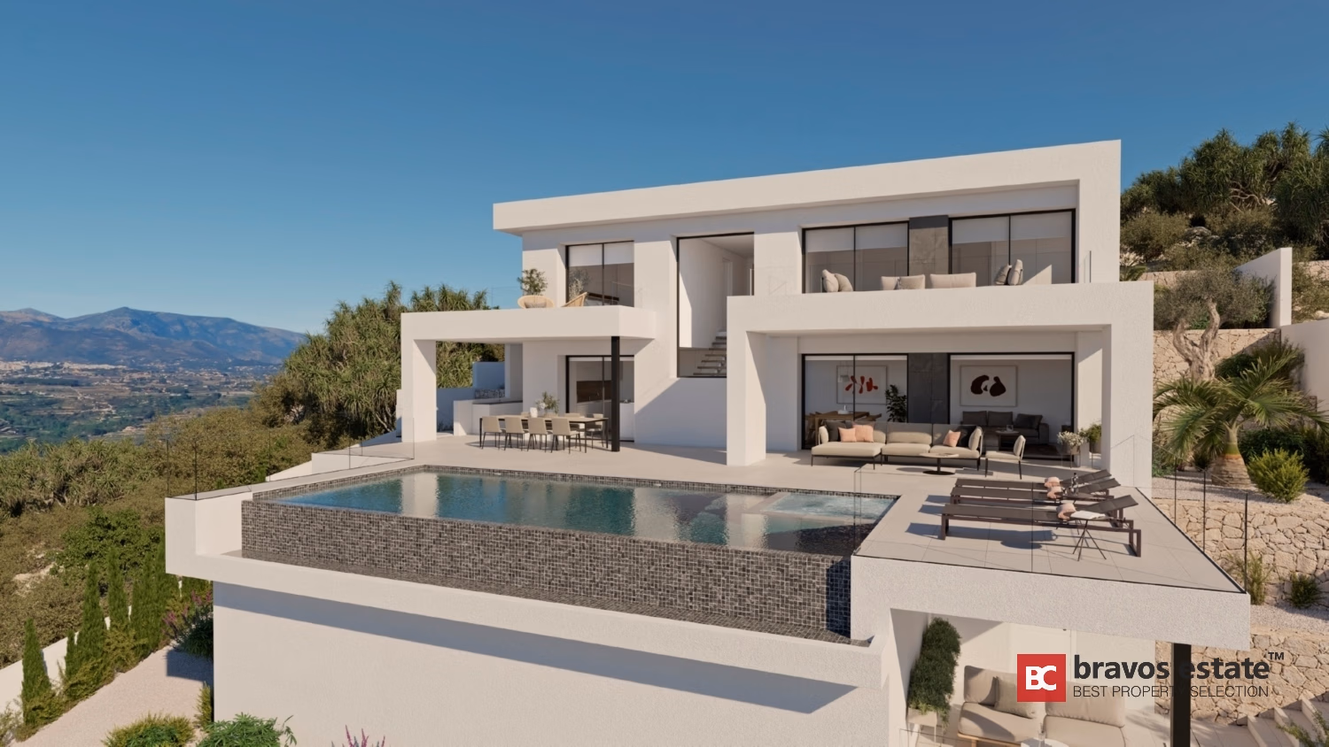 Villa De Lujo de 3 Dormitorios en Cumbre del Sol 1