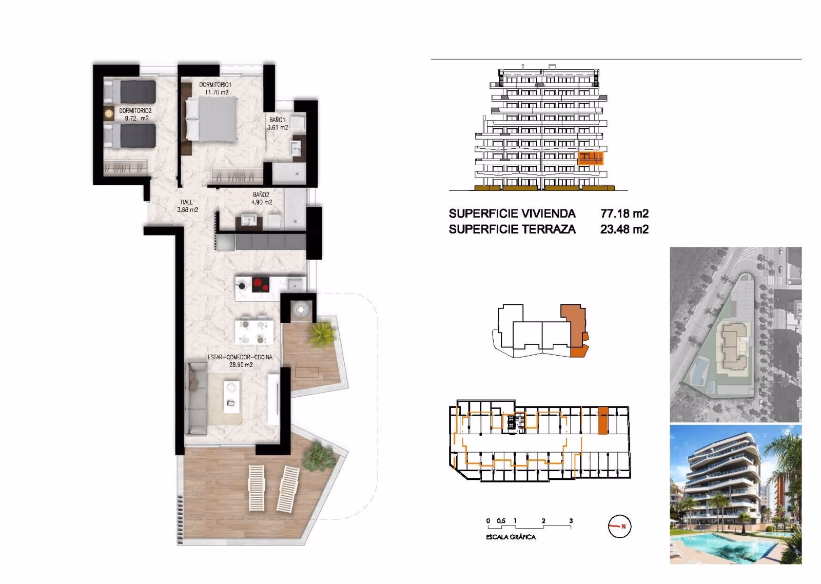 New Build 2-Bedroom Apartment in Guardamar del Segura - 13