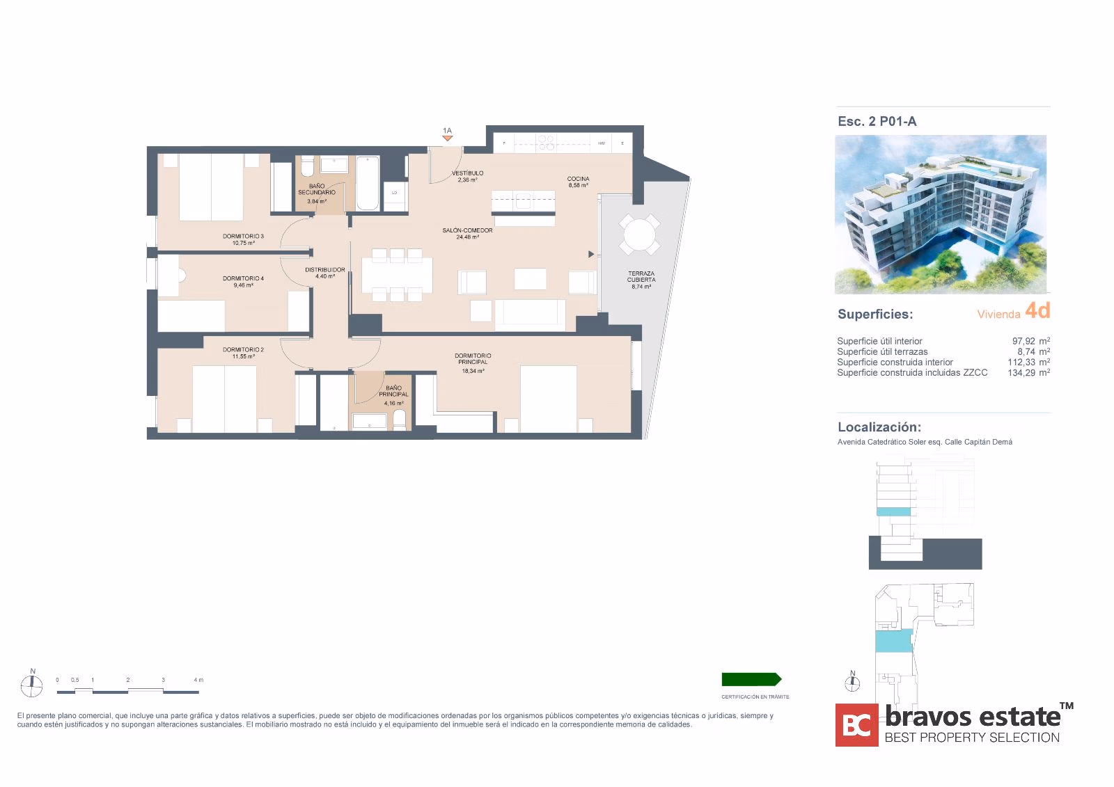 Apartamento Espacioso de 4 Dormitorios en Alicante - 13
