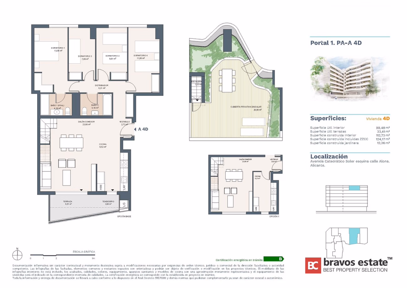 Beachside 4-Bedroom Apartment in Alicante · 123 m² - 11
