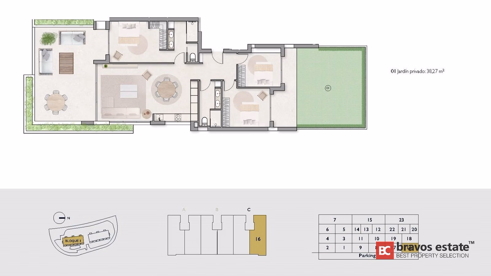 Apartamento Frente al Mar de 2 Dormitorios en Las Colinas - 20