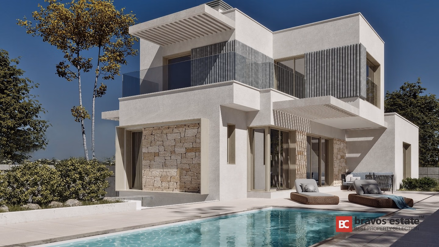 Villa de Obra Nueva de 3 Dormitorios en Finestrat 1