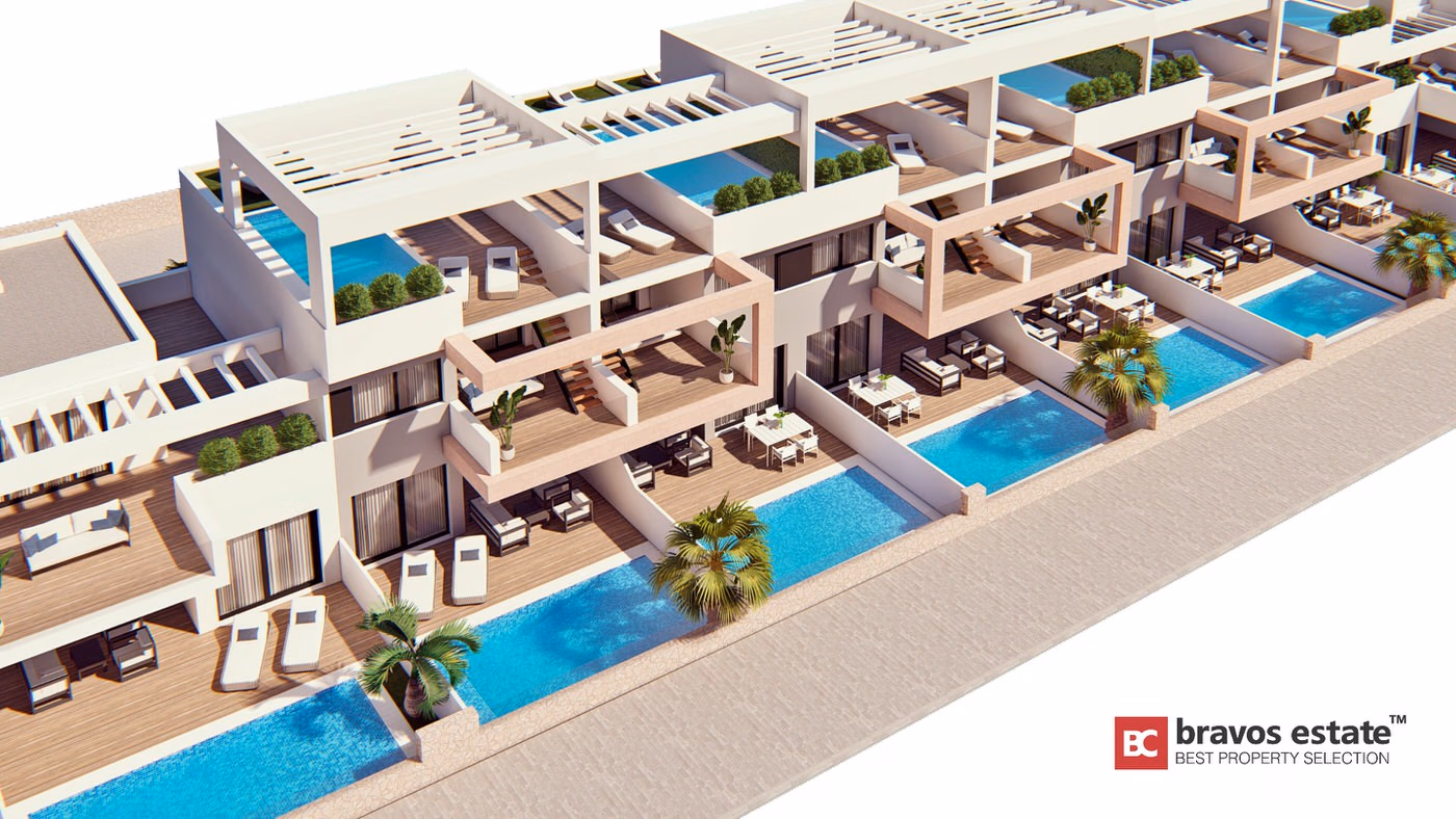 Bungalow de Obra Nueva de 2 Dormitorios en Finestrat · 130 m² - 4