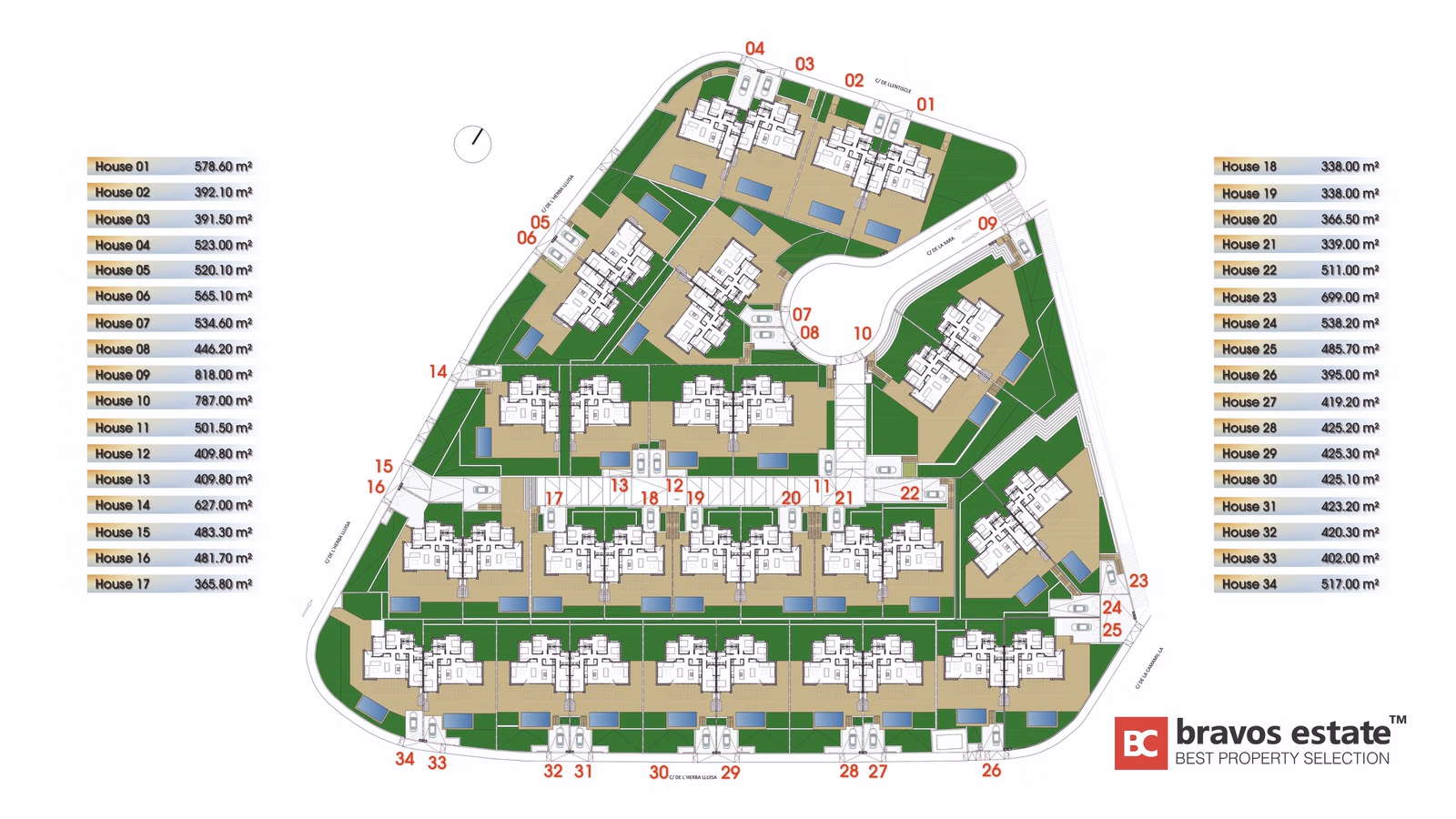 La Cotoveta — villas de una planta con piscina en Mutxamel - 19