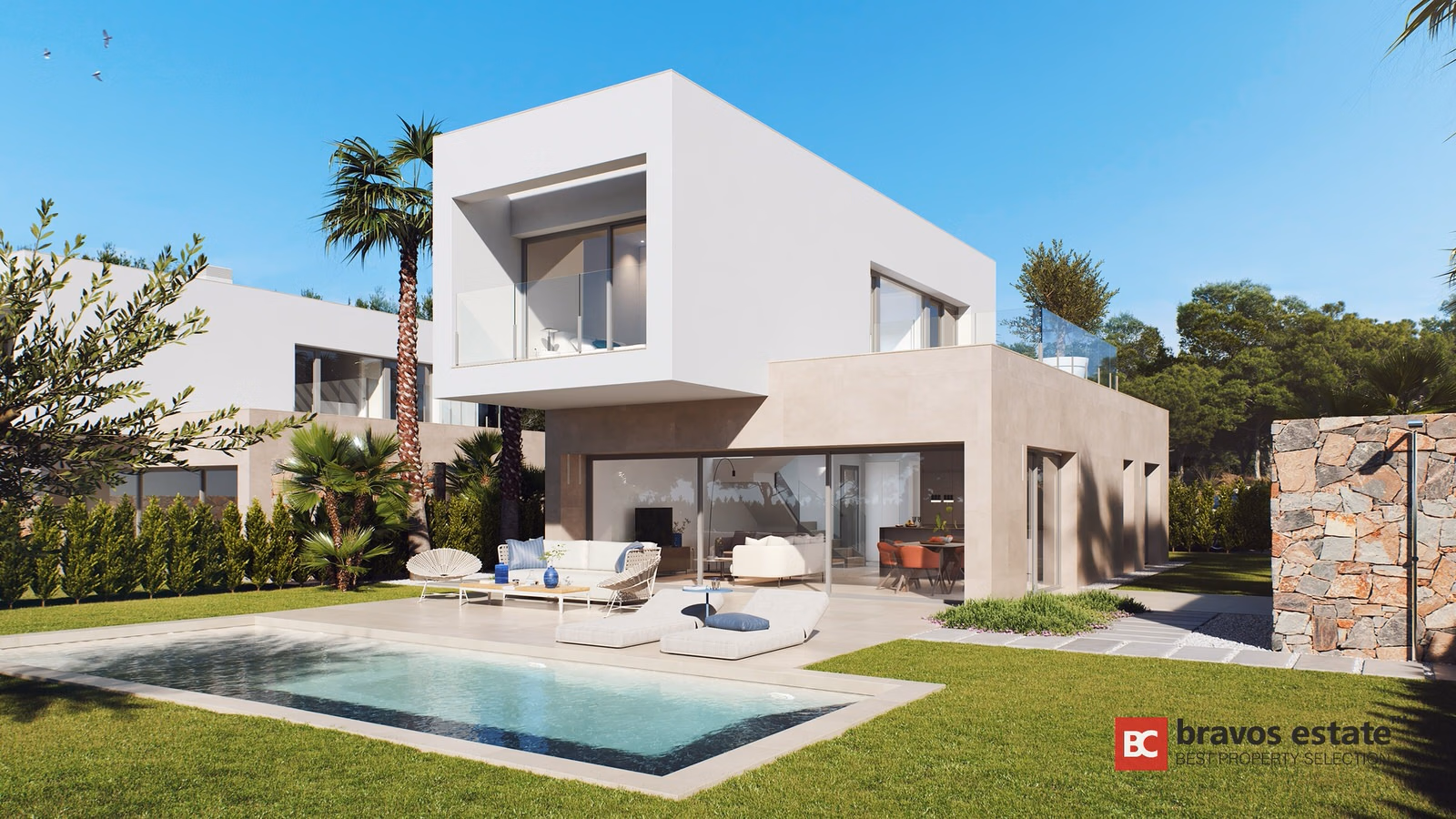 Villa de Obra Nueva de 3 Dormitorios en Las Colinas 1