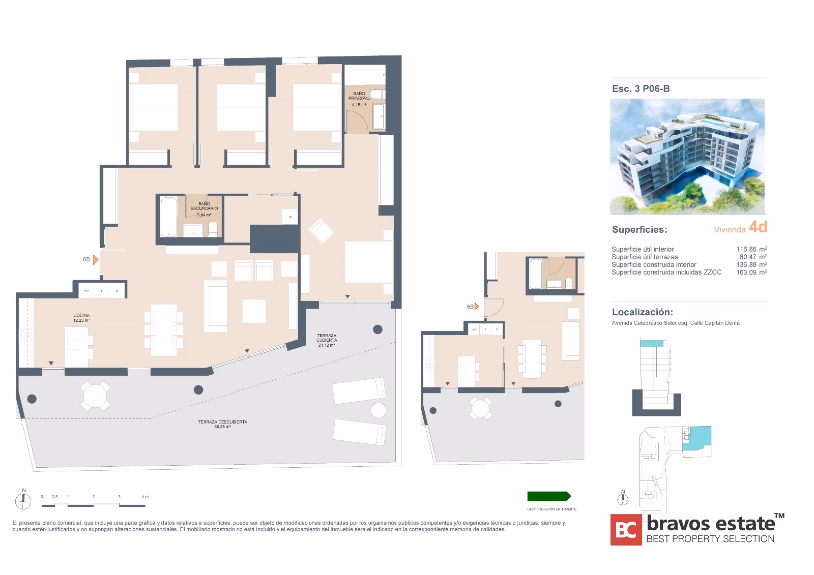 Apartamento Espacioso de 4 Dormitorios en Alicante - 14