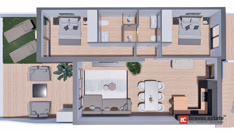 Bungalow de Obra Nueva de 2 Dormitorios en Finestrat · 130 m² - 22
