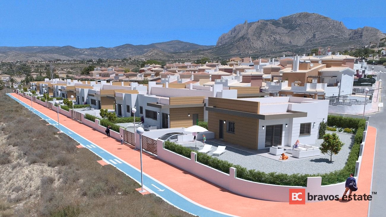 Новое бунгало, 2 спальни в Бусоте · 90 m² - 6
