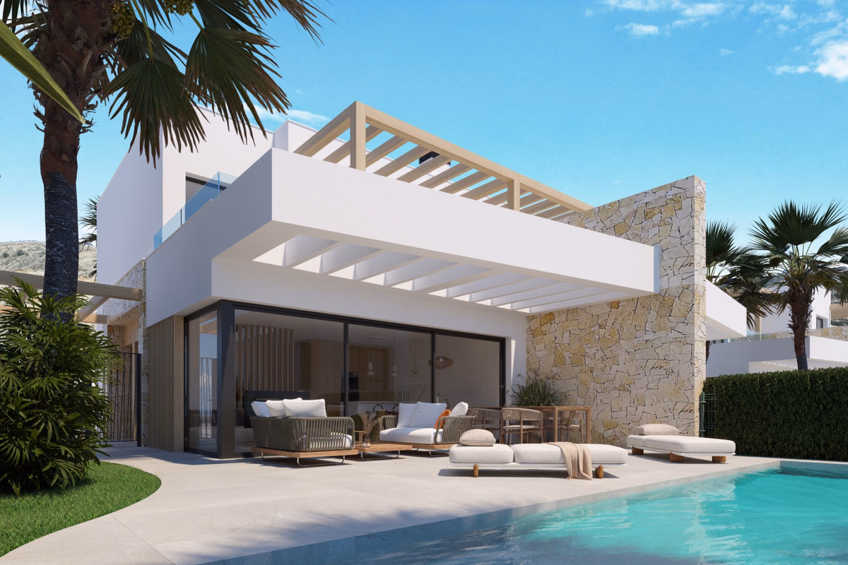ALMANZOR II — villas pareadas en Font del Llop Golf, Monforte del Cid 1