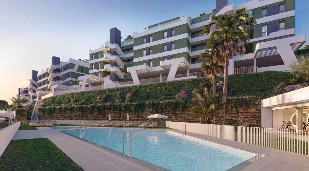 Bahia — Ático de 2 dormitorios y dúplex de 3 en Calanova Golf, Mijas 1