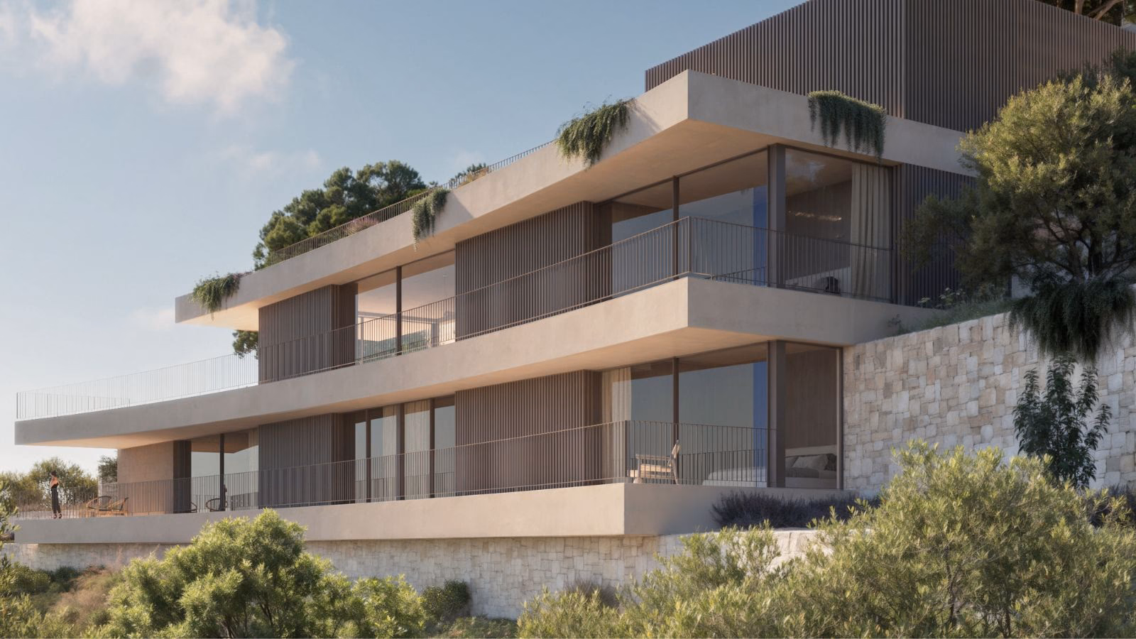 Carrer el Pagell 2 — villa de 4 dormitorios con vistas al Ifach en Moraira 1
