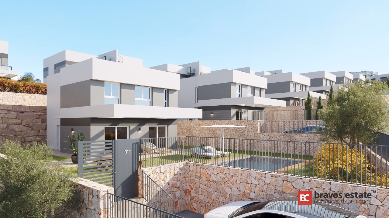 Villa de Obra Nueva de 4 Dormitorios en Finestrat 1