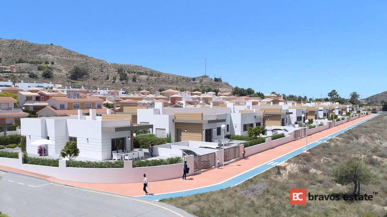 Новое бунгало, 2 спальни в Бусоте · 90 m² - 4