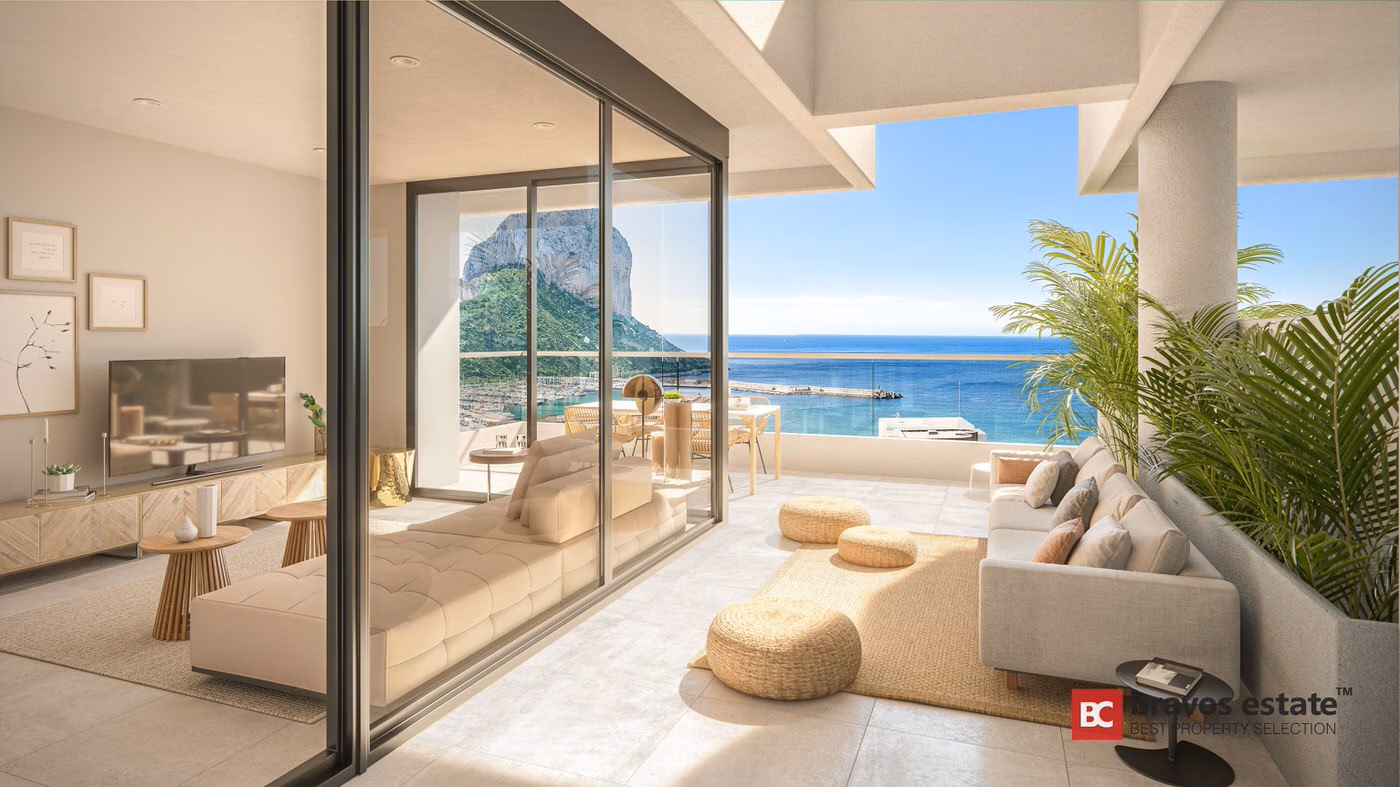 Apartamento Frente al Mar de 2 Dormitorios en Calpe - 9