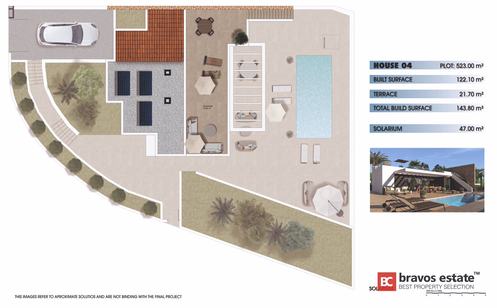 La Cotoveta — villas de una planta con piscina en Mutxamel - 18