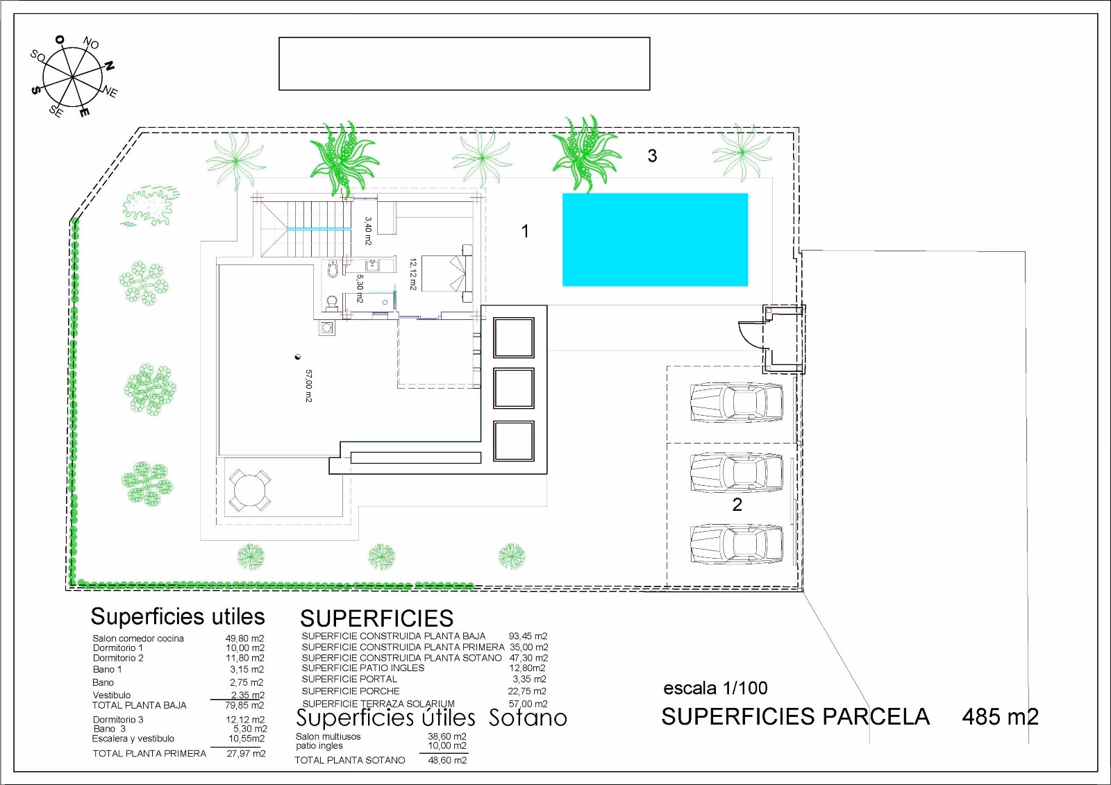 Вилла рядом с морем, 4 спальни в Эль Кампельо · 269 m² - 20