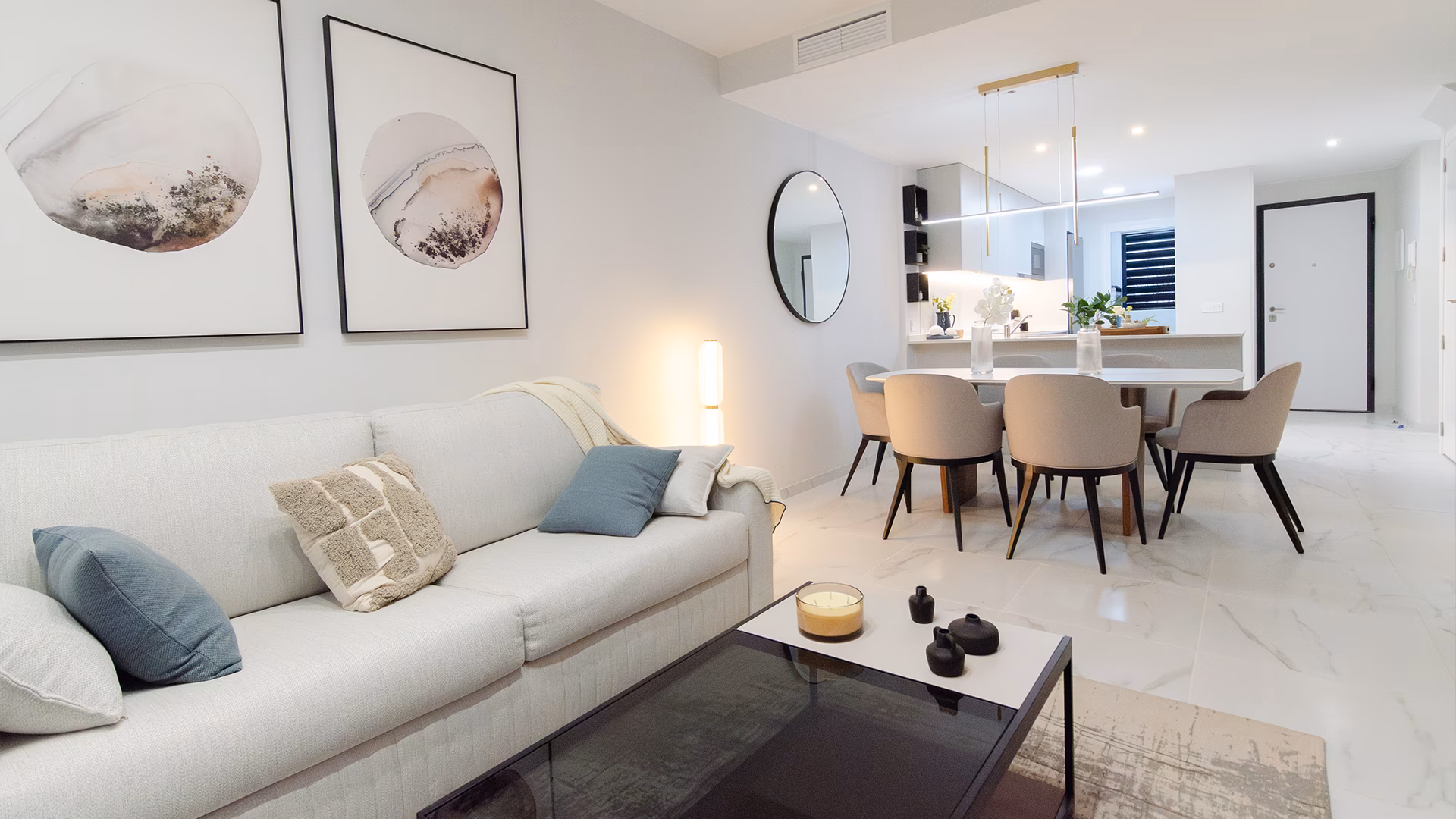 Zona de salón y comedor