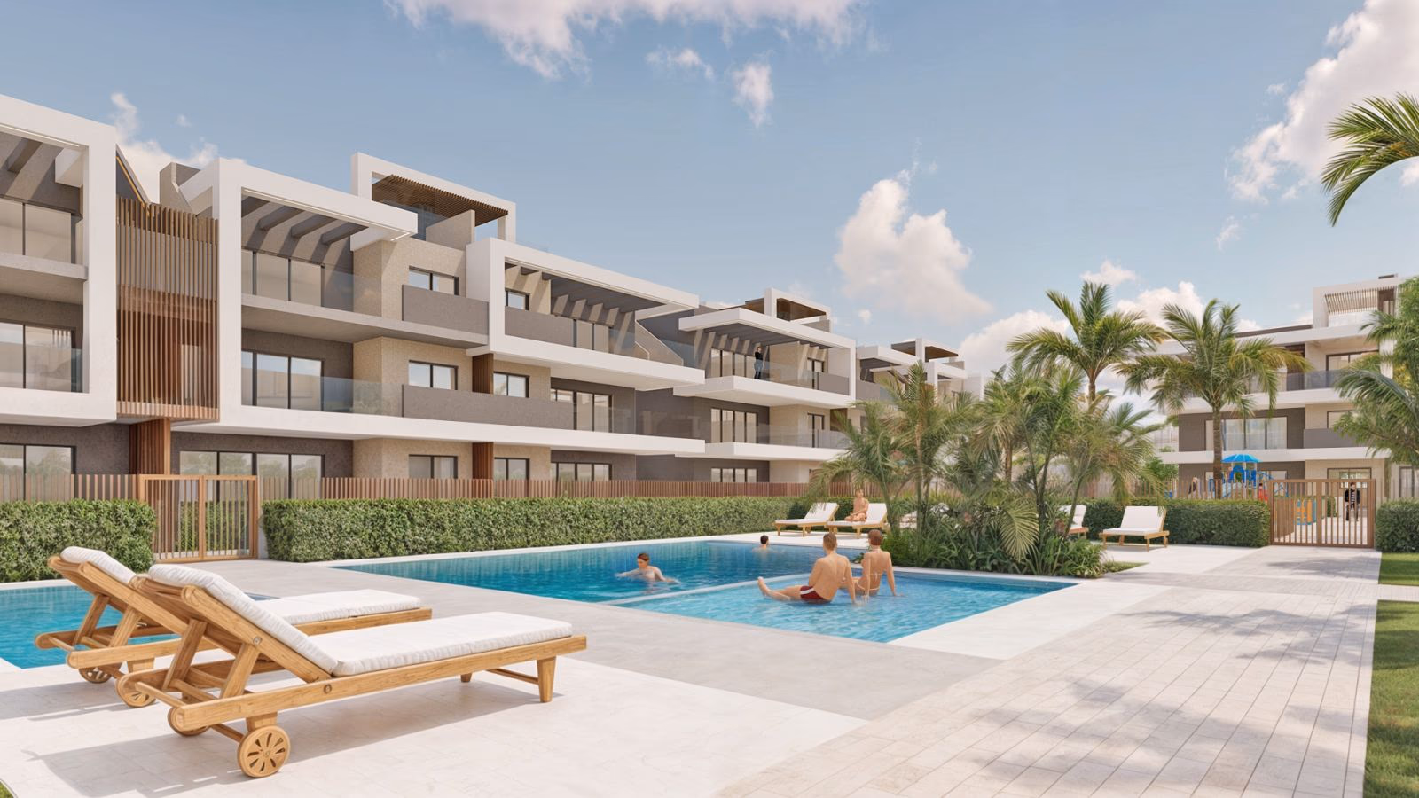Lamar Higuericas Beach — New 3-Bed Apartments near the Beach, Pilar 1
