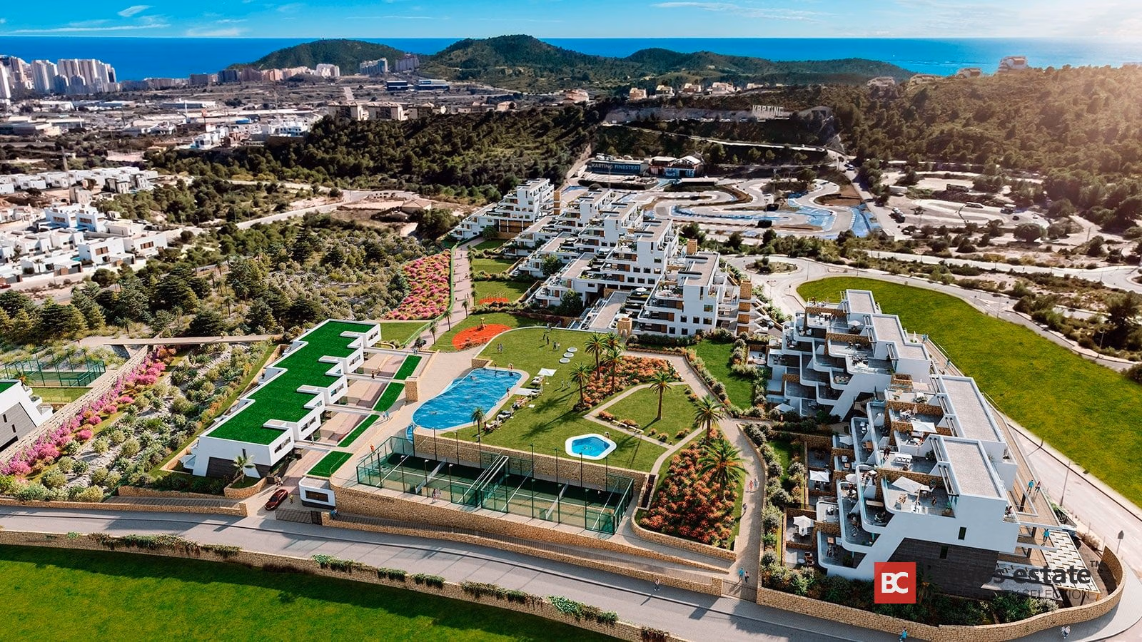 Новые апартаменты, 3 спальни в Финестрате 1