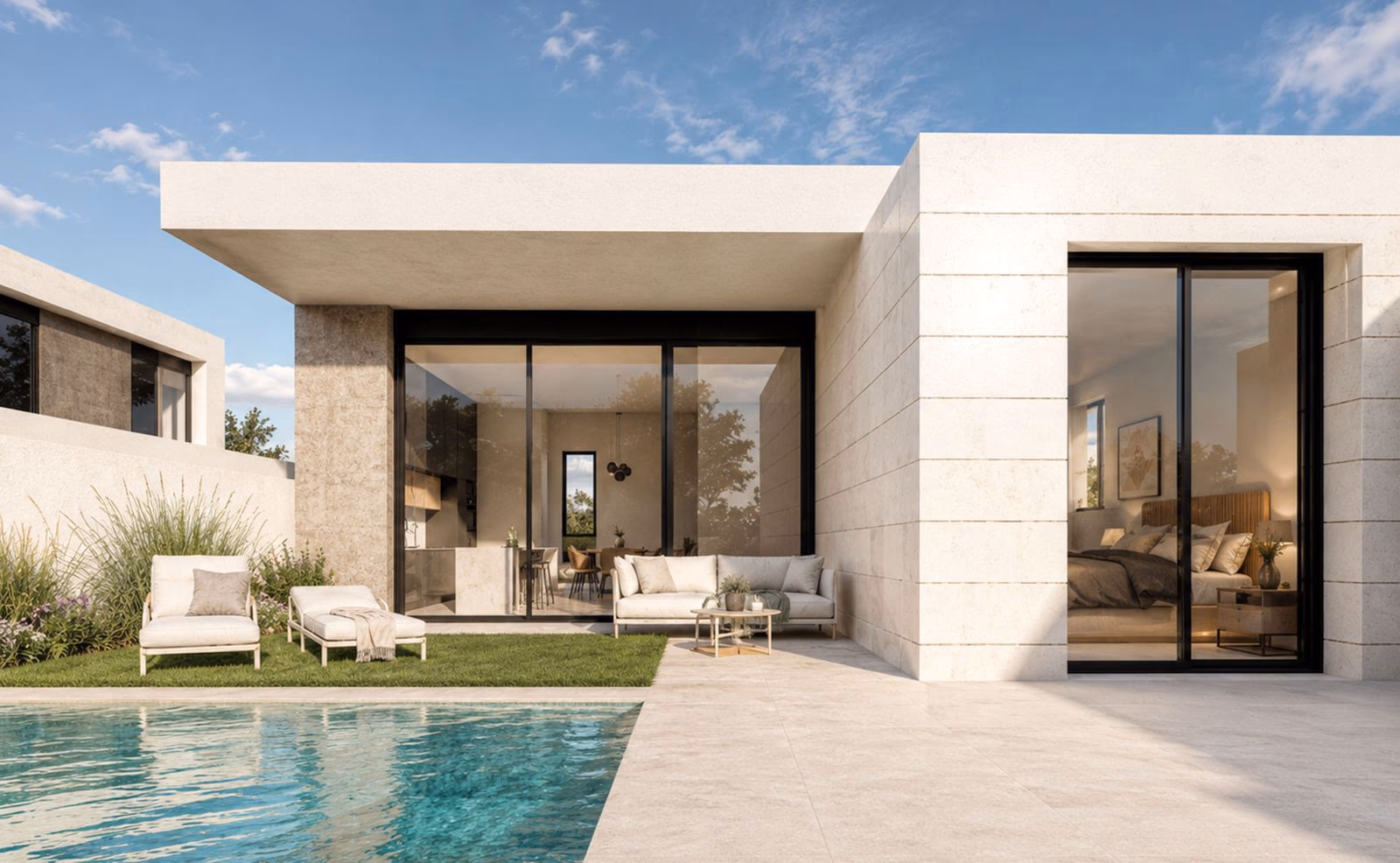 Mar de Granada — villas de obra nueva en Pilar de la Horadada 1