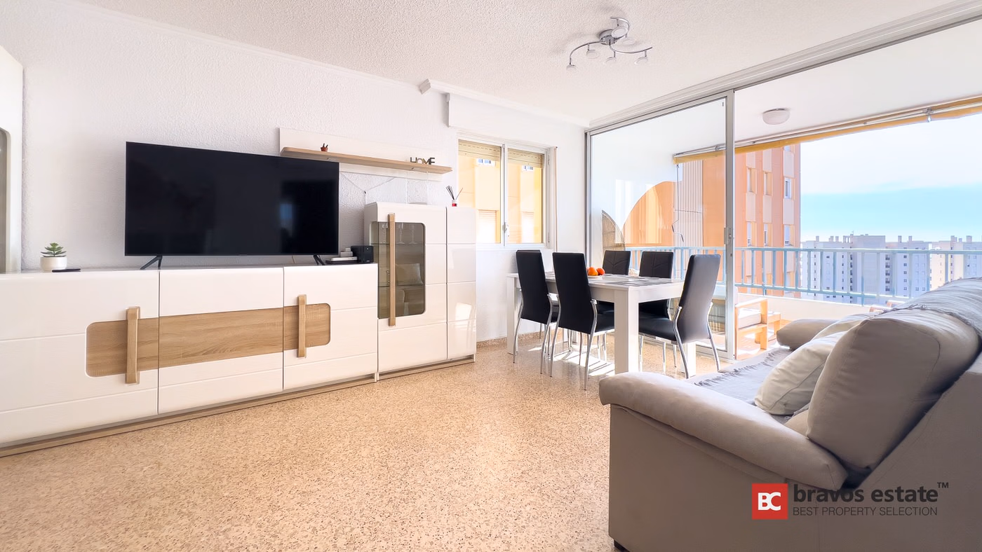 Apartamento Cerca del Mar de 3 Dormitorios en Villajoyosa · 108 m² - 3
