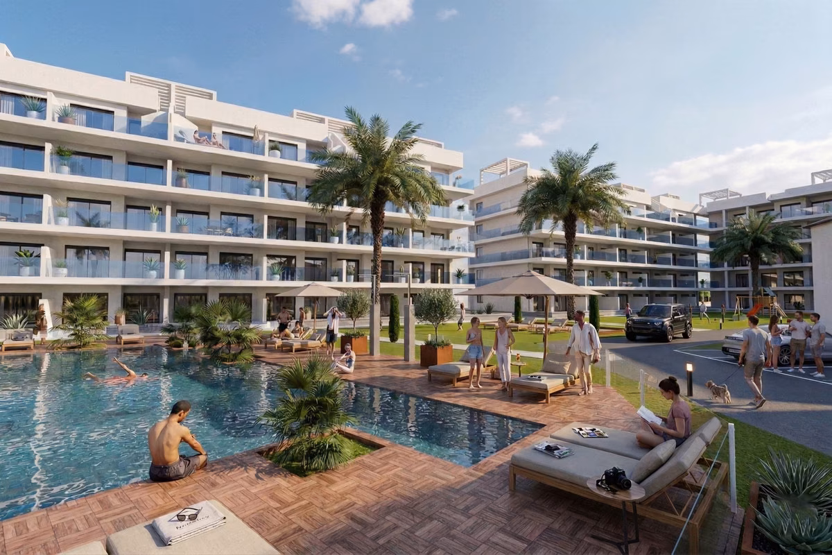 Oasis Garden El Raso — квартиры с 2 и 3 спальнями в El Raso, Гуардамар-дель-Сегура 1
