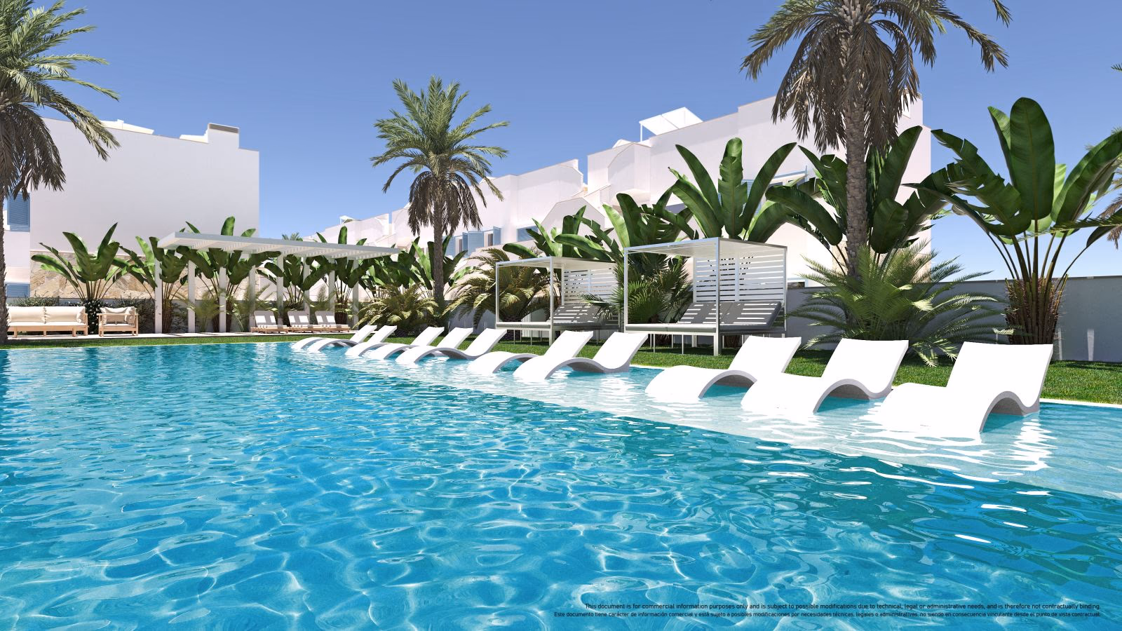 Porto Marina Arena — New 3-Bed Bungalows in Pilar de la Horadada 1