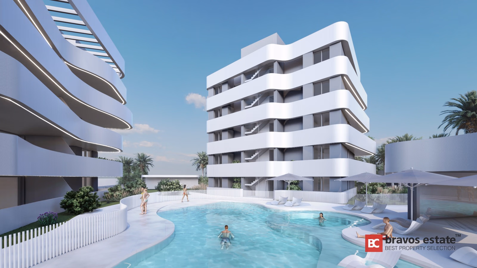 Новые апартаменты, 2 спальни в Гвардамар-дель-Сегура 1