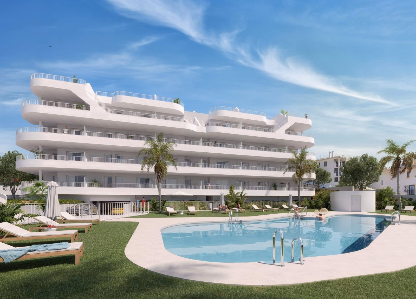 Sunset Views II — Apartamentos de Nueva Construcción con Dos Piscinas en Fuengirola 1