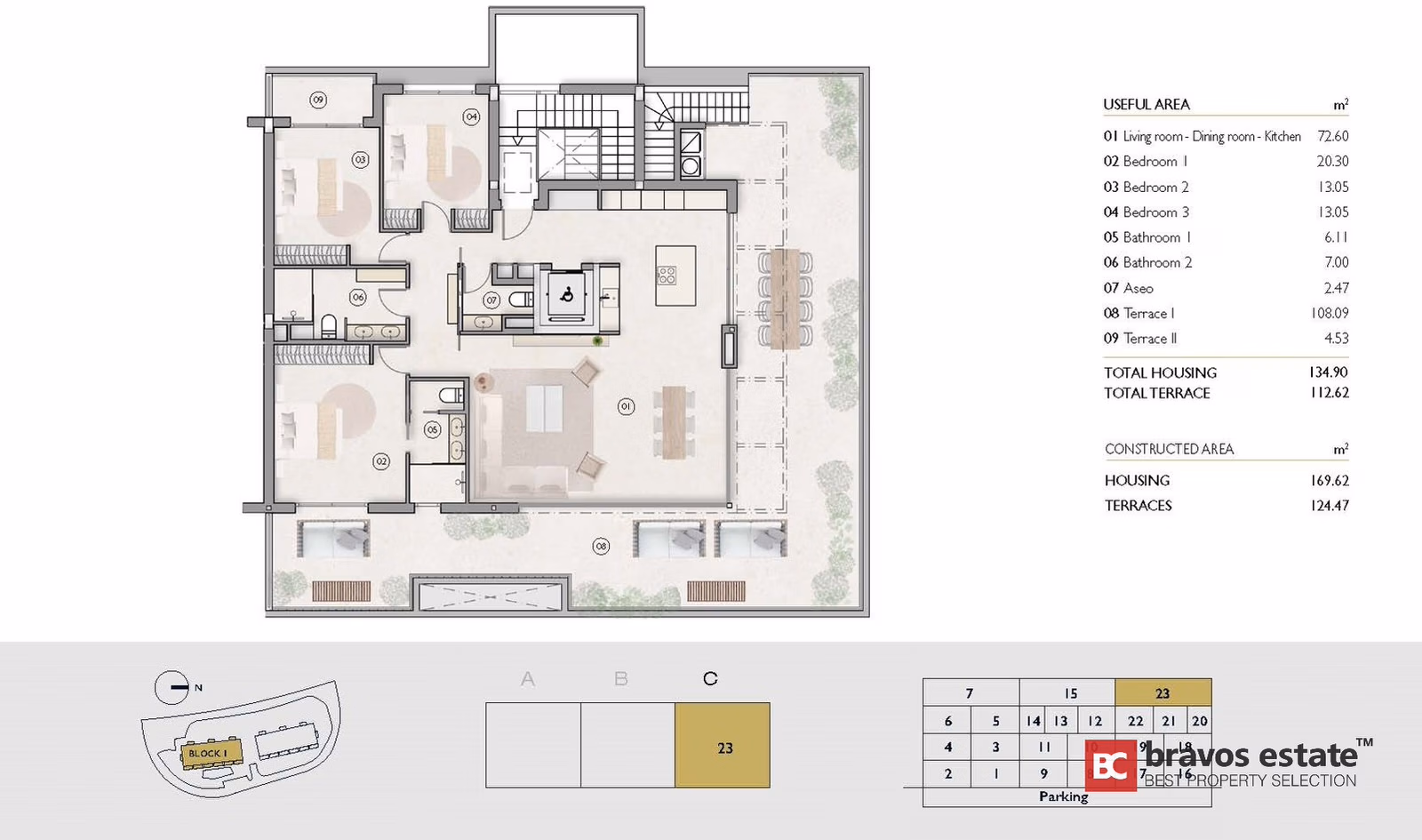 Apartamento Frente al Mar de 2 Dormitorios en Las Colinas - 21