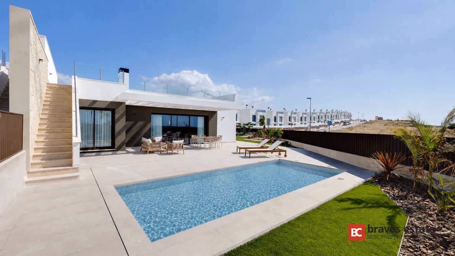 Terrazas de Alicante — Villas de obra nueva en planta baja en Bonalba 1