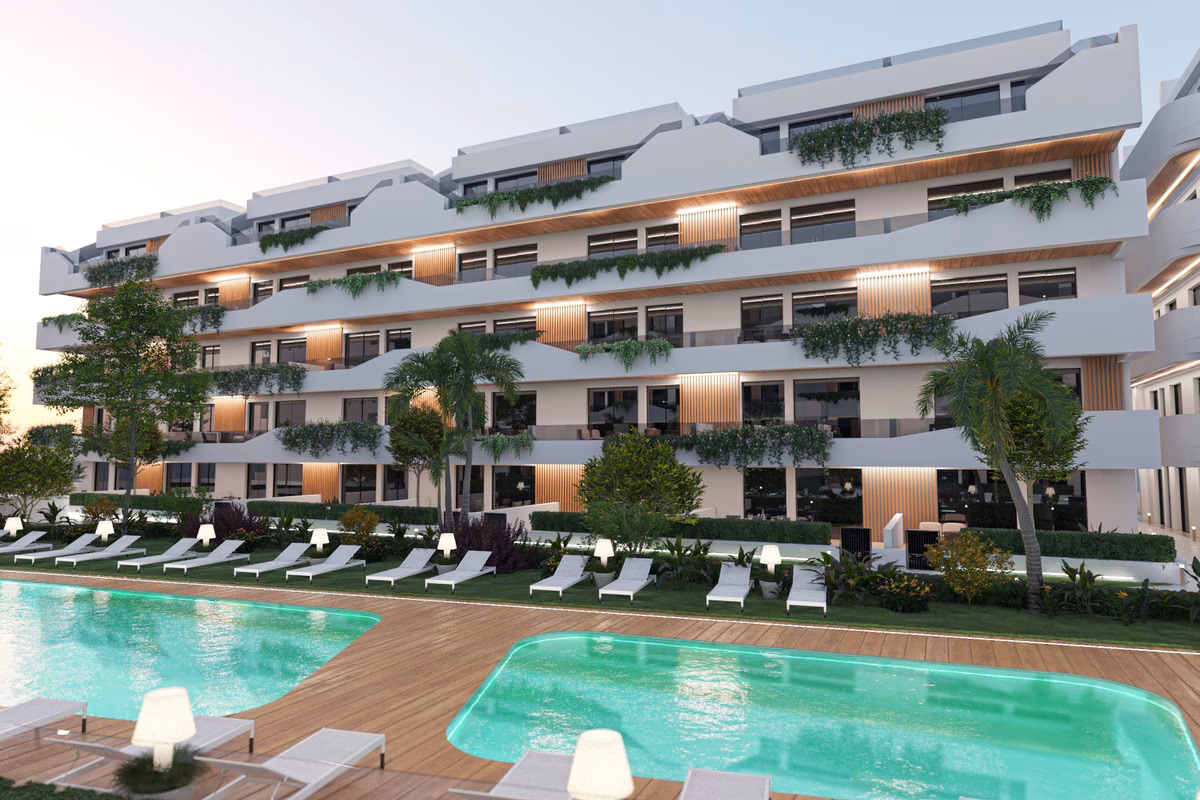 Villamar — 3-Bedroom Apartments with Solarium in San Javier 1