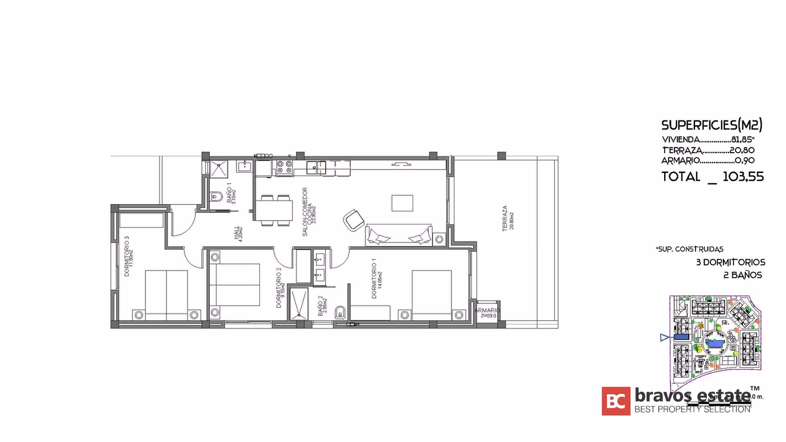 2-Bed Apartment in El Raso, Guardamar del Segura - 17