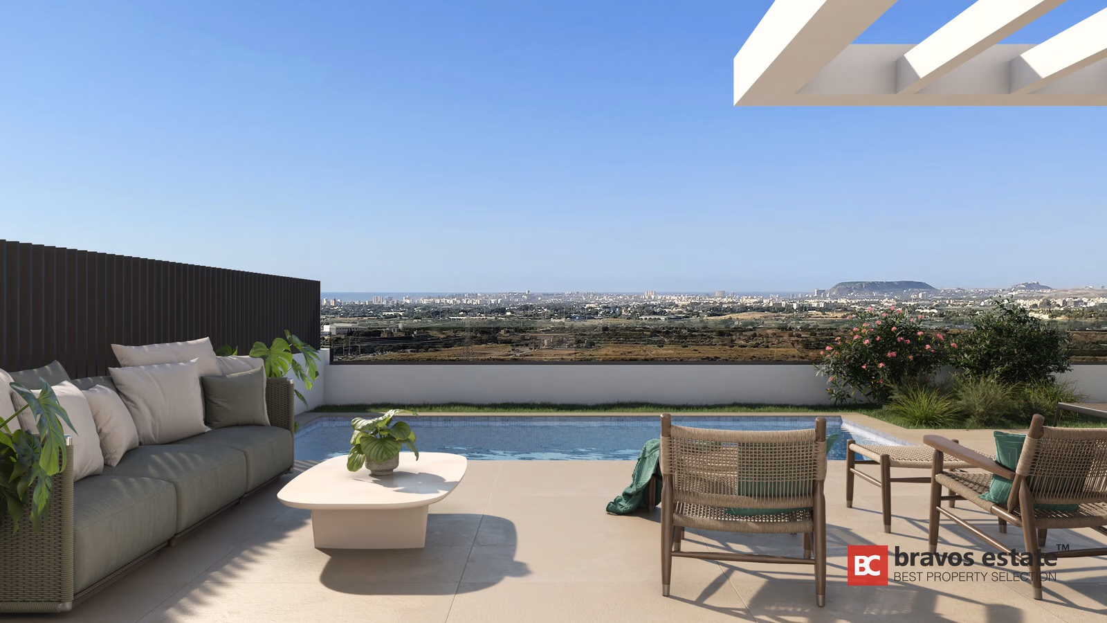 La Cotoveta — villas de una planta con piscina en Mutxamel - 6